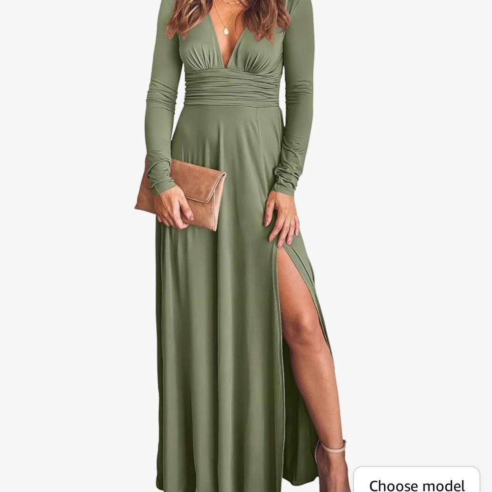Anrabess Long Sleeved Maxi Dress